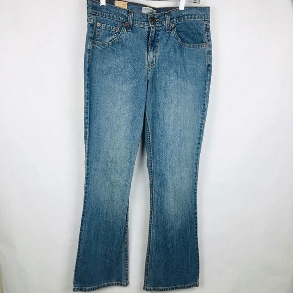 Levi Strauss Signature Stretch Bootcut Light Wash - Picture 1 of 7